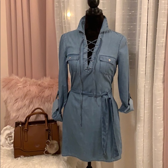 Guess Dresses & Skirts - Cute Guess denim dress